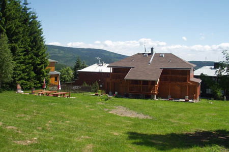 Ubytov�n� Kru�n� hory - Horsk� domy v Kru�n�ch hor�ch - pohled zvenku